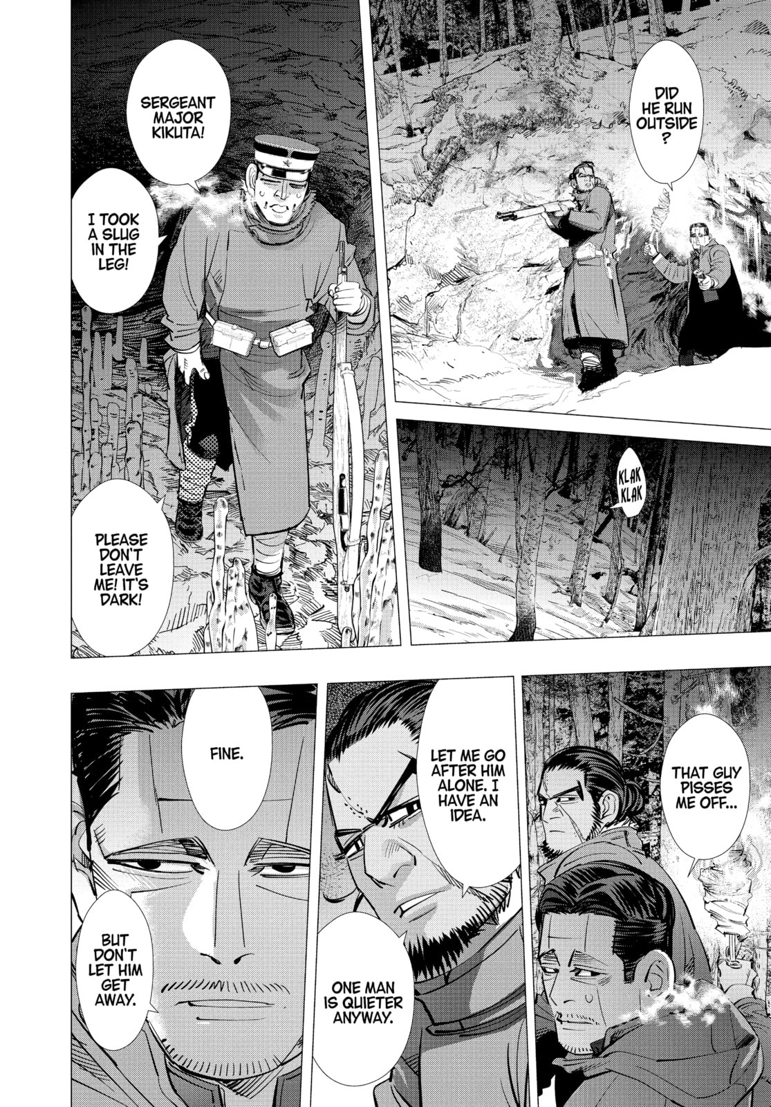 Golden Kamuy chapter 195, page 8