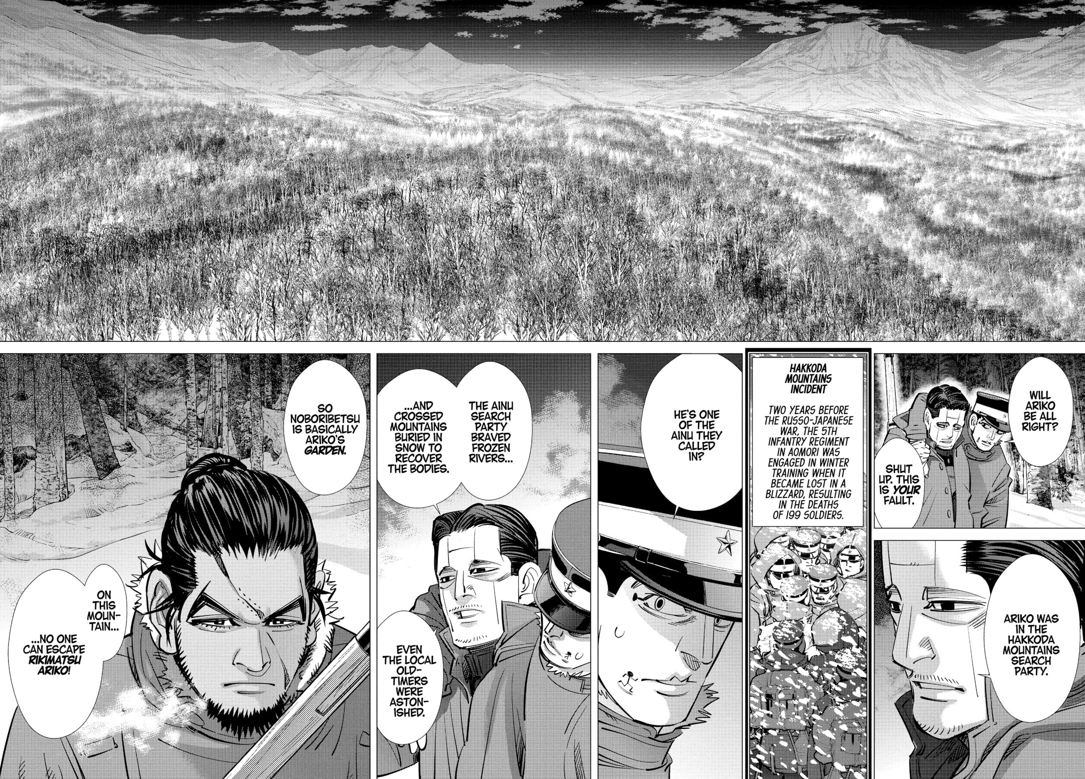 Golden Kamuy chapter 195, page 10