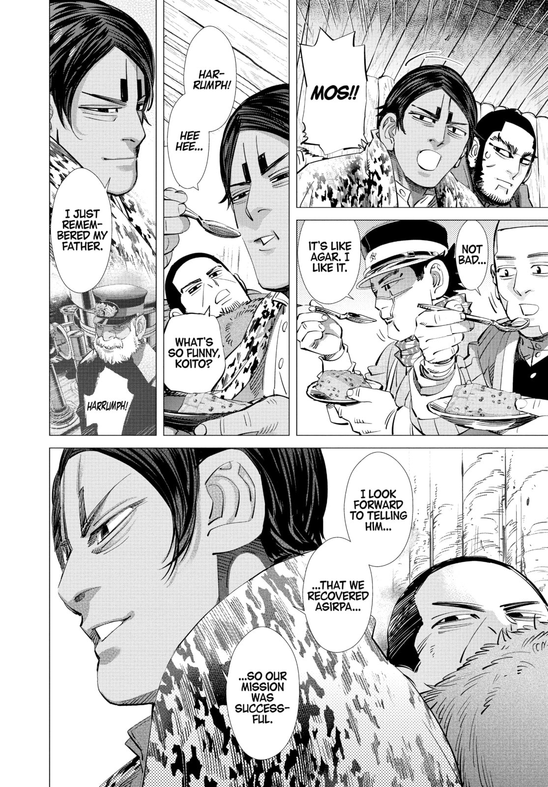 Golden Kamuy chapter 196, page 4