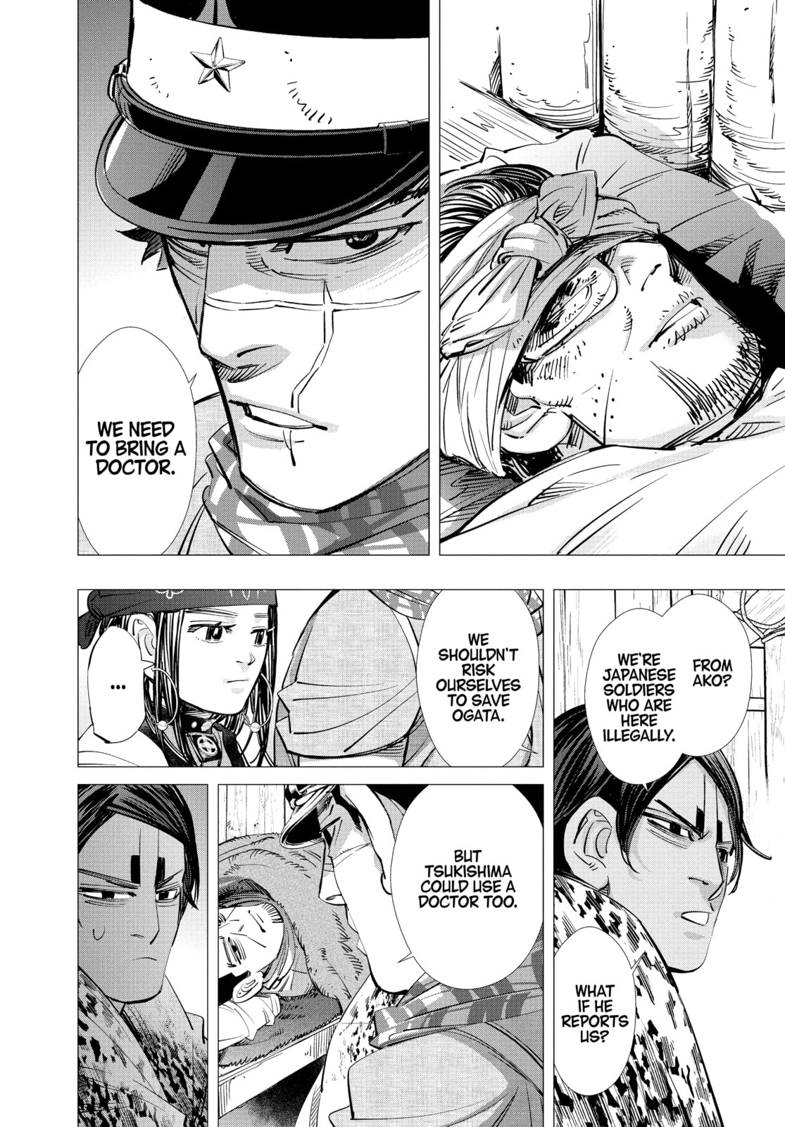 Golden Kamuy chapter 196, page 6