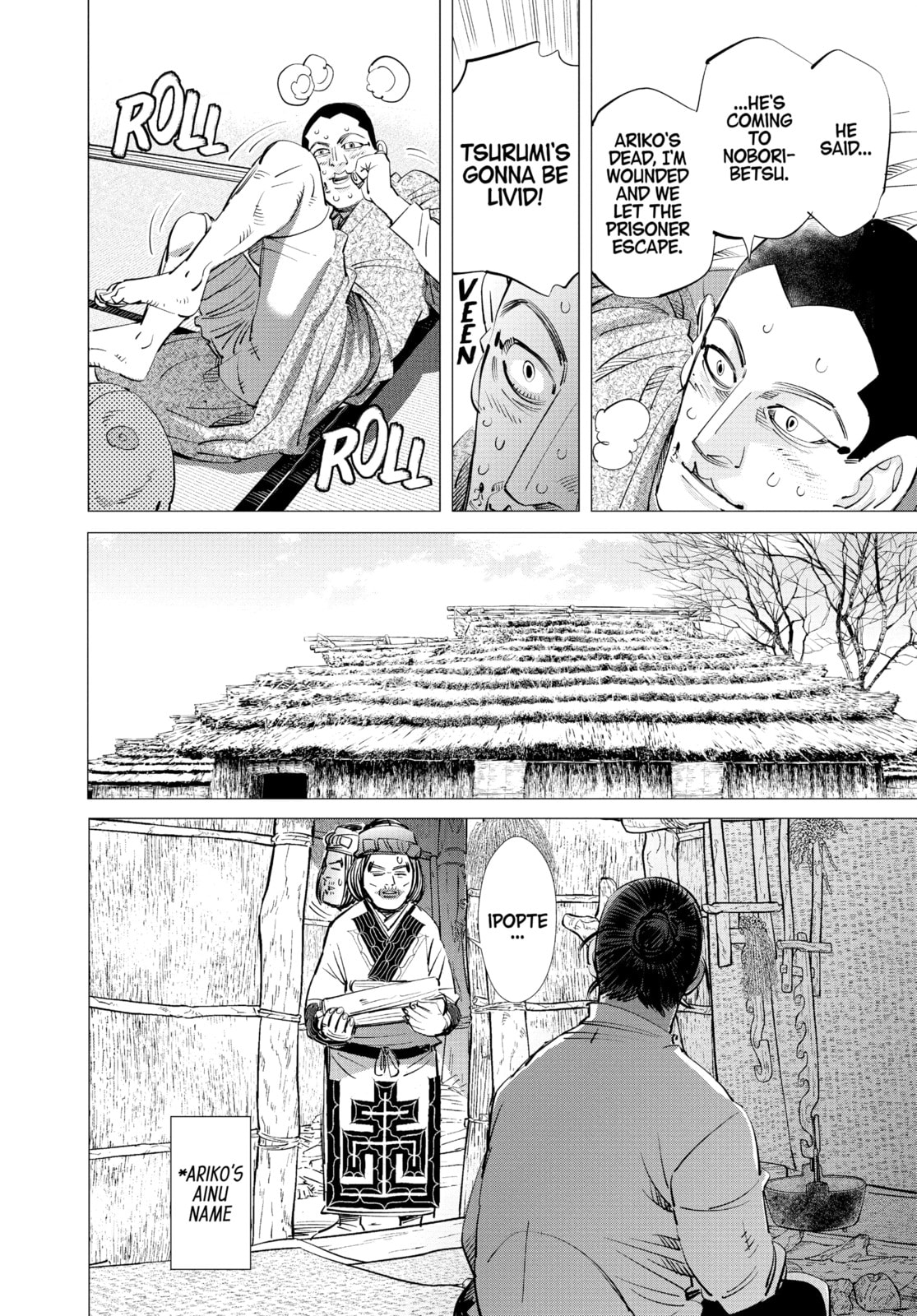 Golden Kamuy chapter 196, page 10