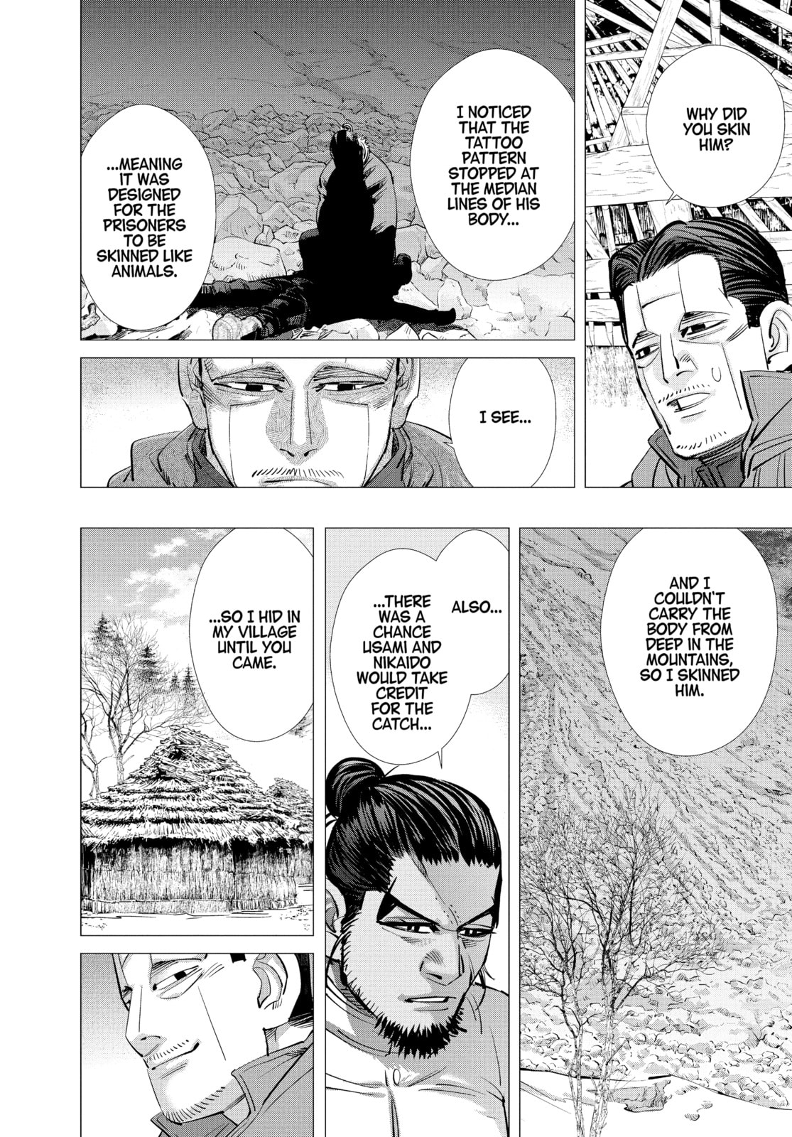 Golden Kamuy chapter 196, page 12