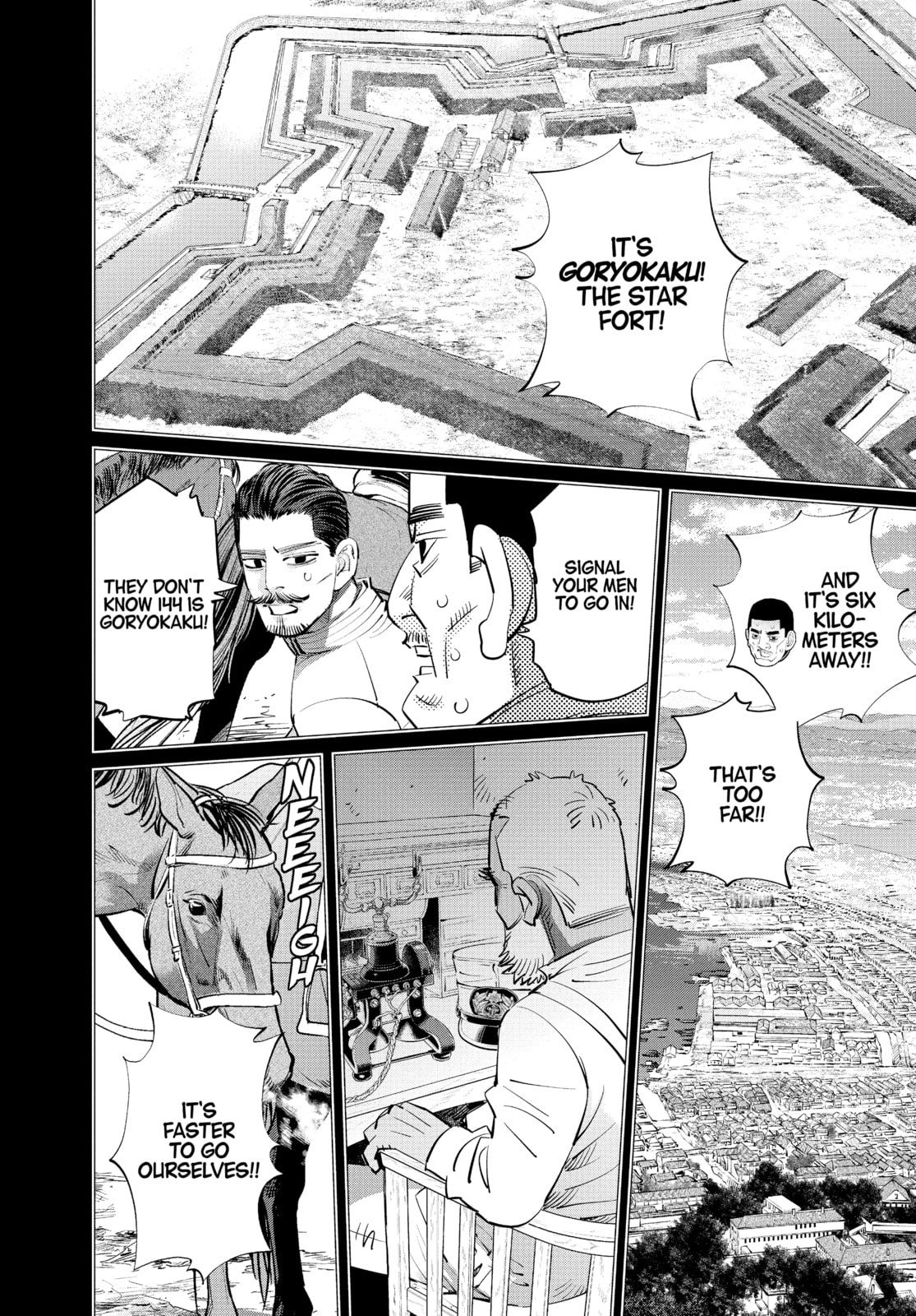 Golden Kamuy chapter 199, page 9