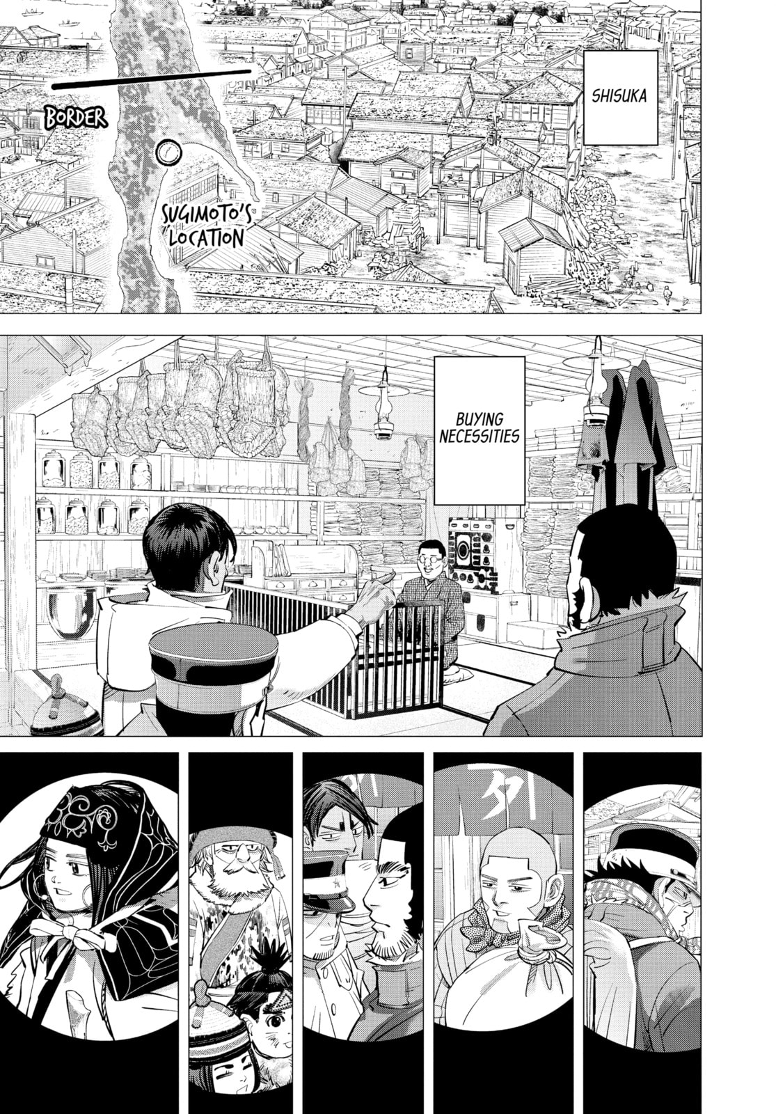 Golden Kamuy chapter 201, page 8