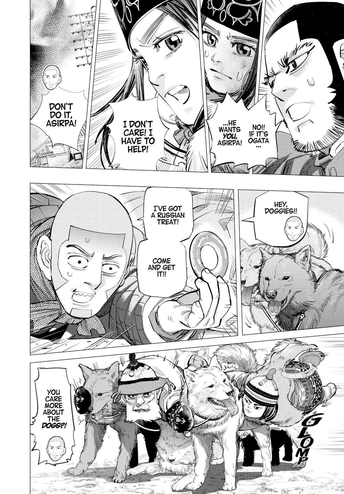 Golden Kamuy chapter 202, page 4