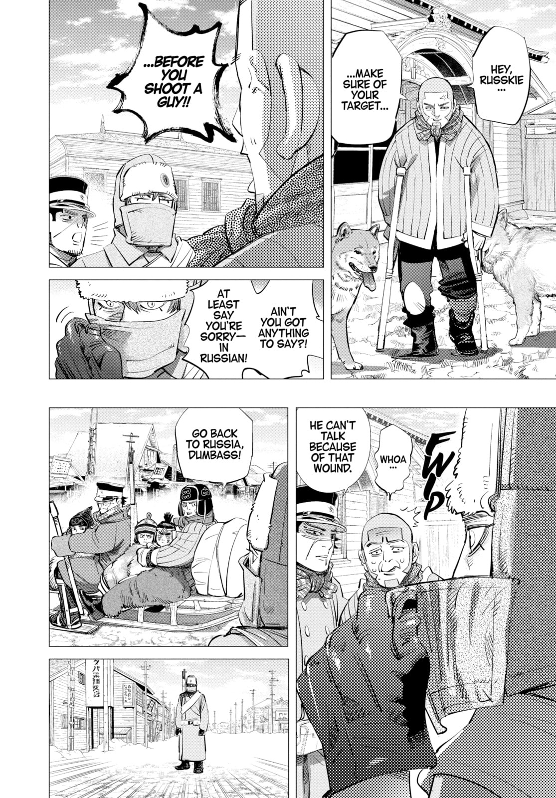 Golden Kamuy chapter 203, page 8