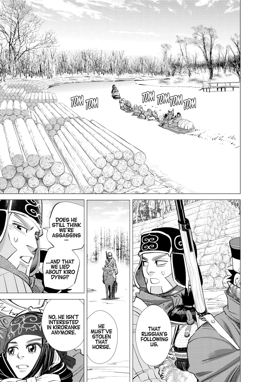 Golden Kamuy chapter 203, page 9