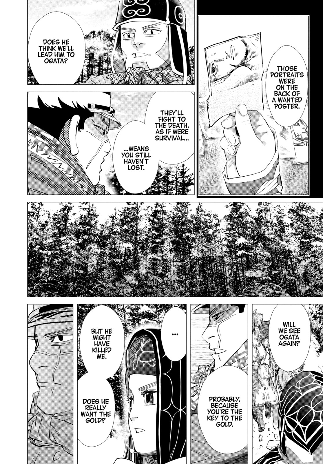 Golden Kamuy chapter 203, page 10