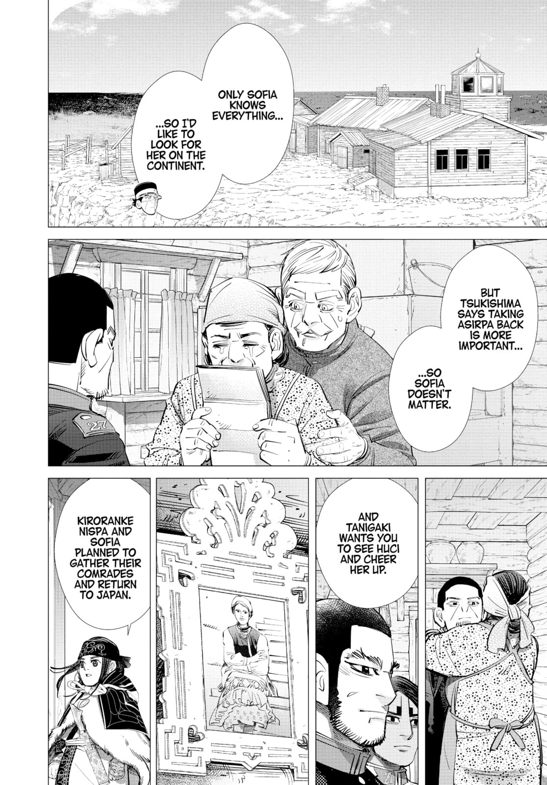 Golden Kamuy chapter 203, page 12