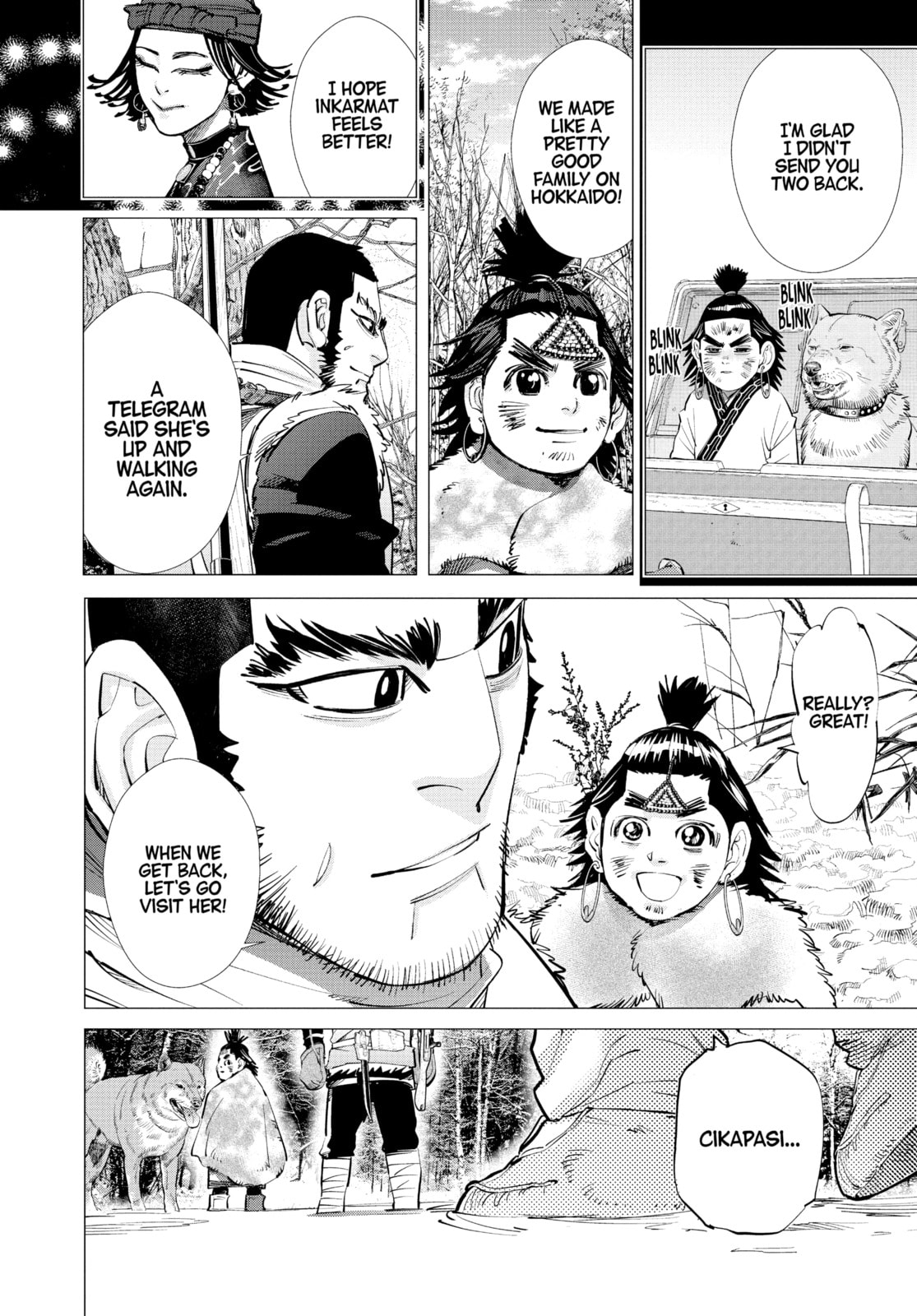 Golden Kamuy chapter 204, page 3