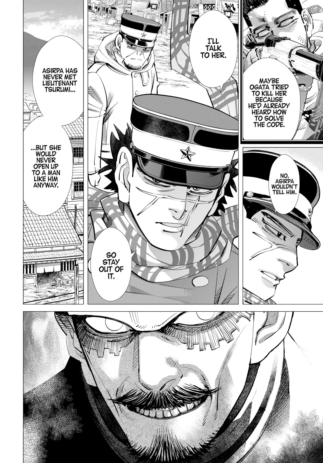 Golden Kamuy chapter 205, page 2