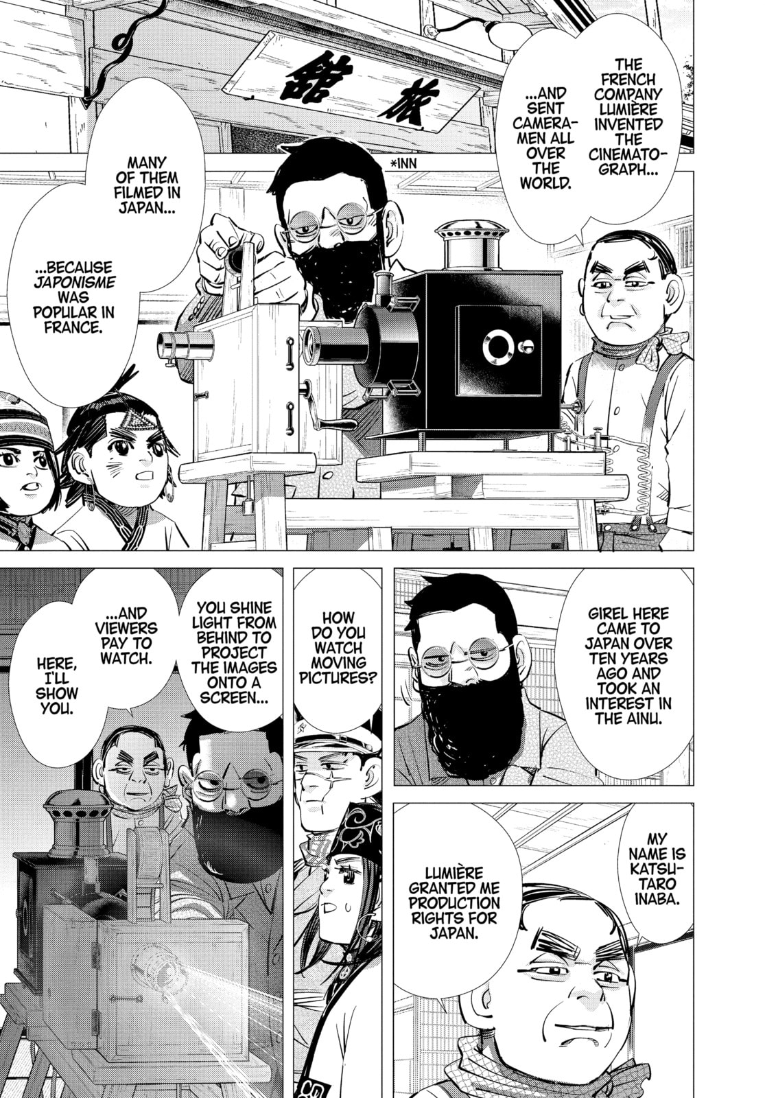 Golden Kamuy chapter 205, page 3