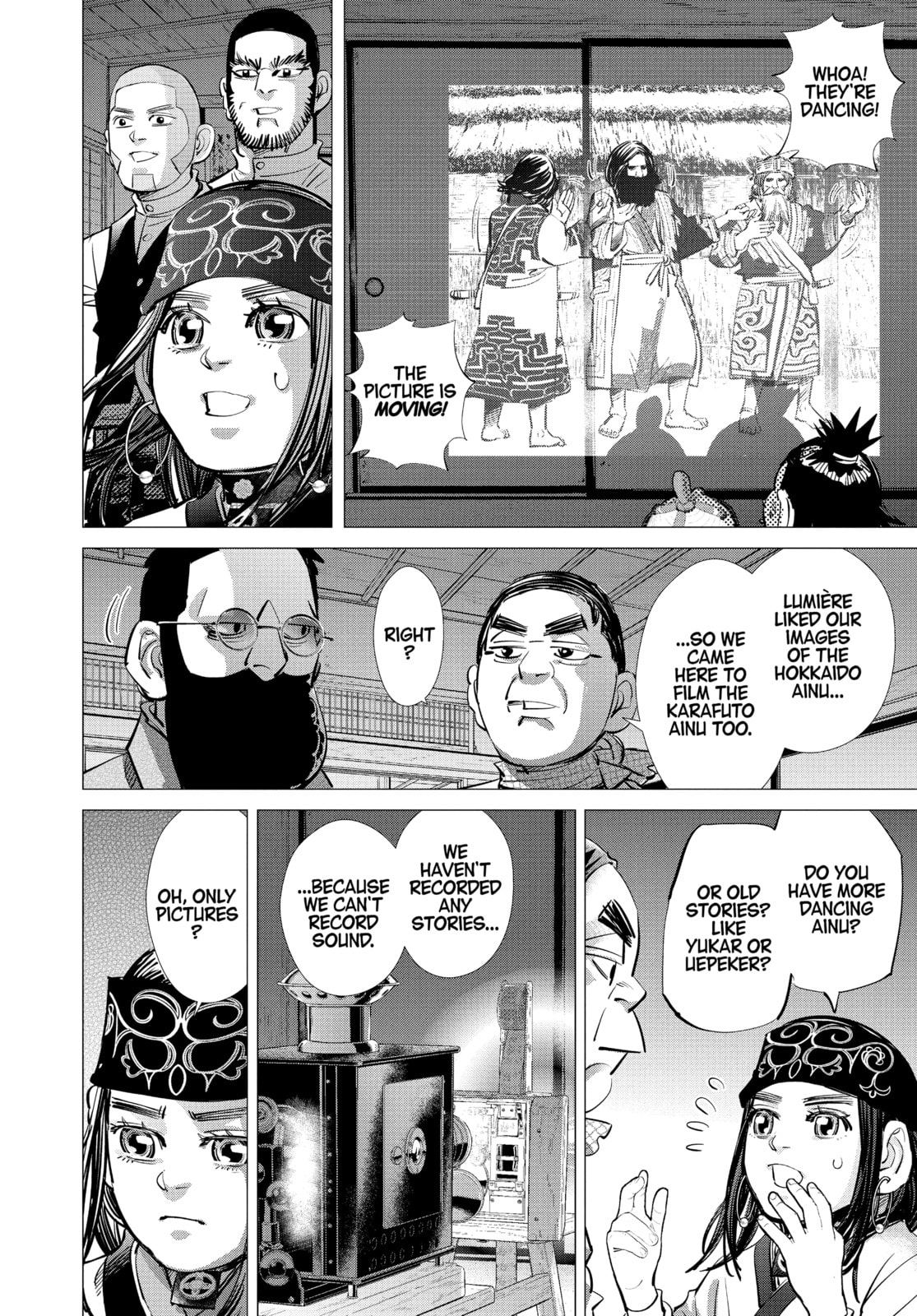 Golden Kamuy chapter 205, page 4