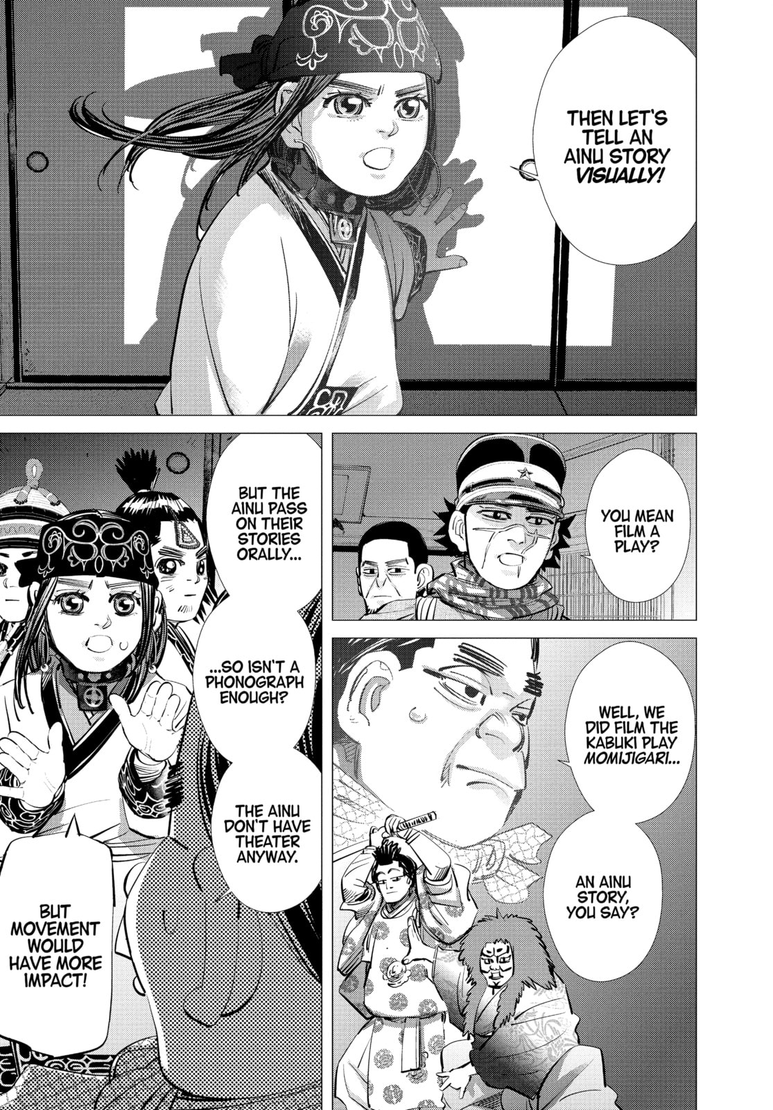 Golden Kamuy chapter 205, page 5