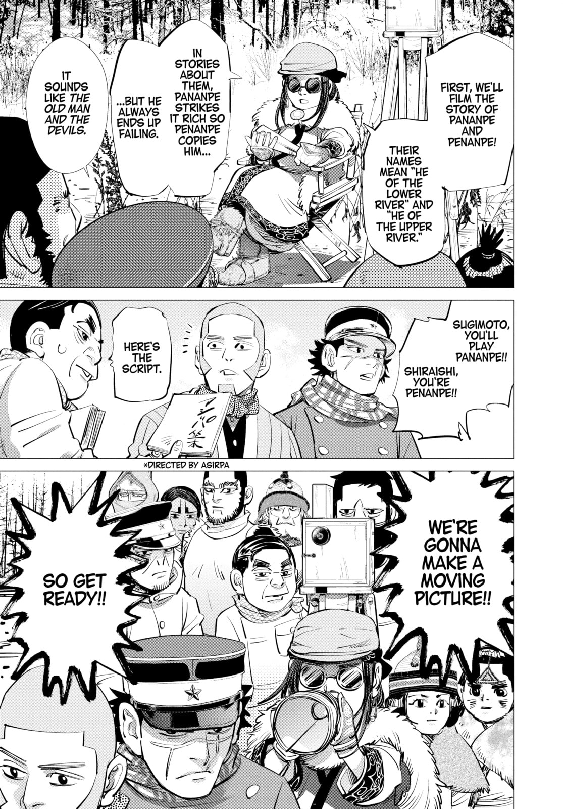 Golden Kamuy chapter 205, page 7