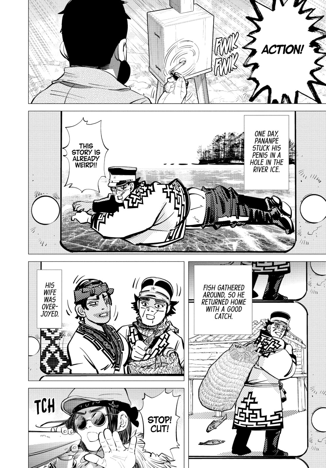 Golden Kamuy chapter 205, page 8