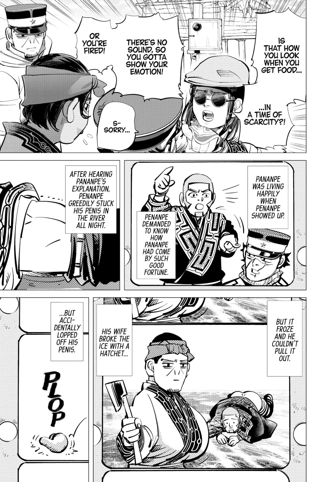 Golden Kamuy chapter 205, page 9