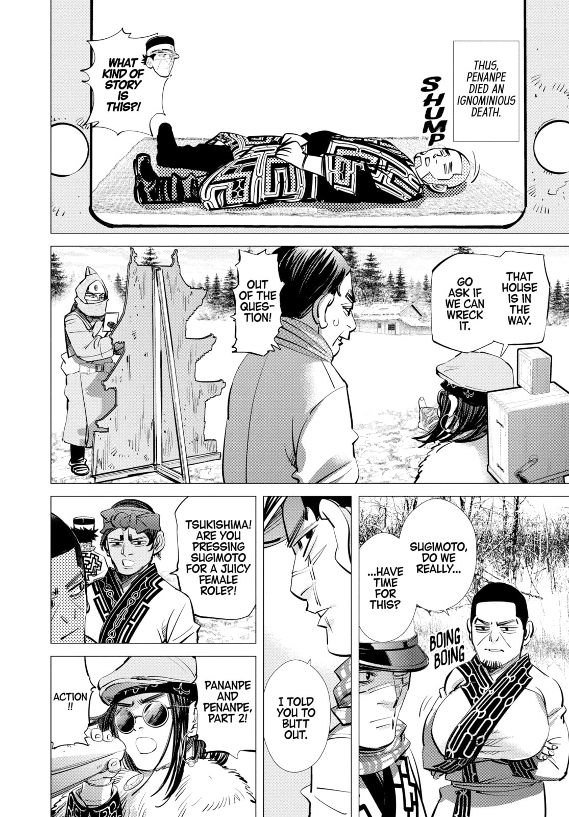 Golden Kamuy chapter 205, page 10