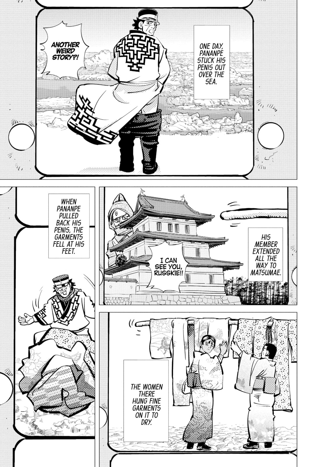 Golden Kamuy chapter 205, page 11