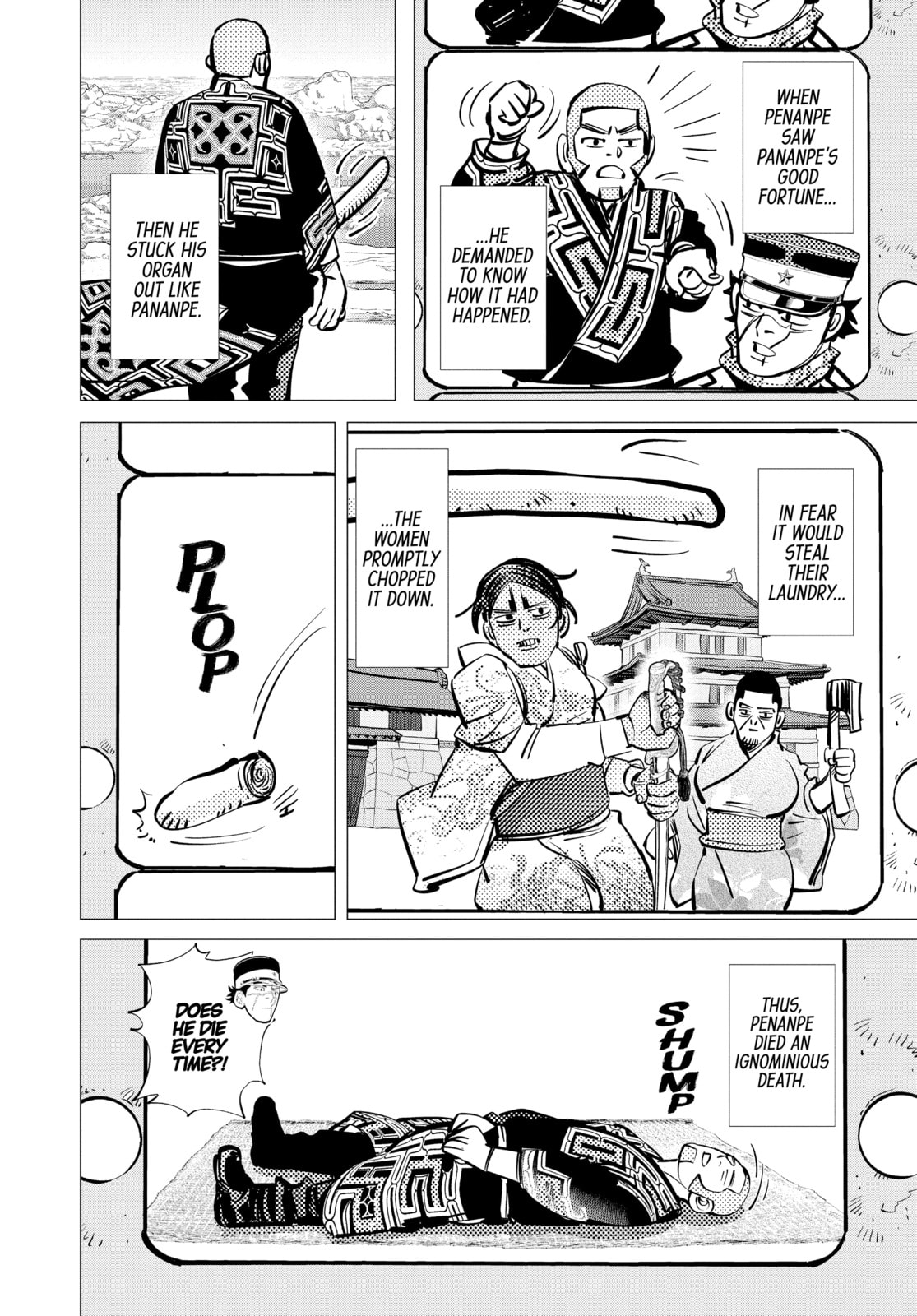 Golden Kamuy chapter 205, page 12