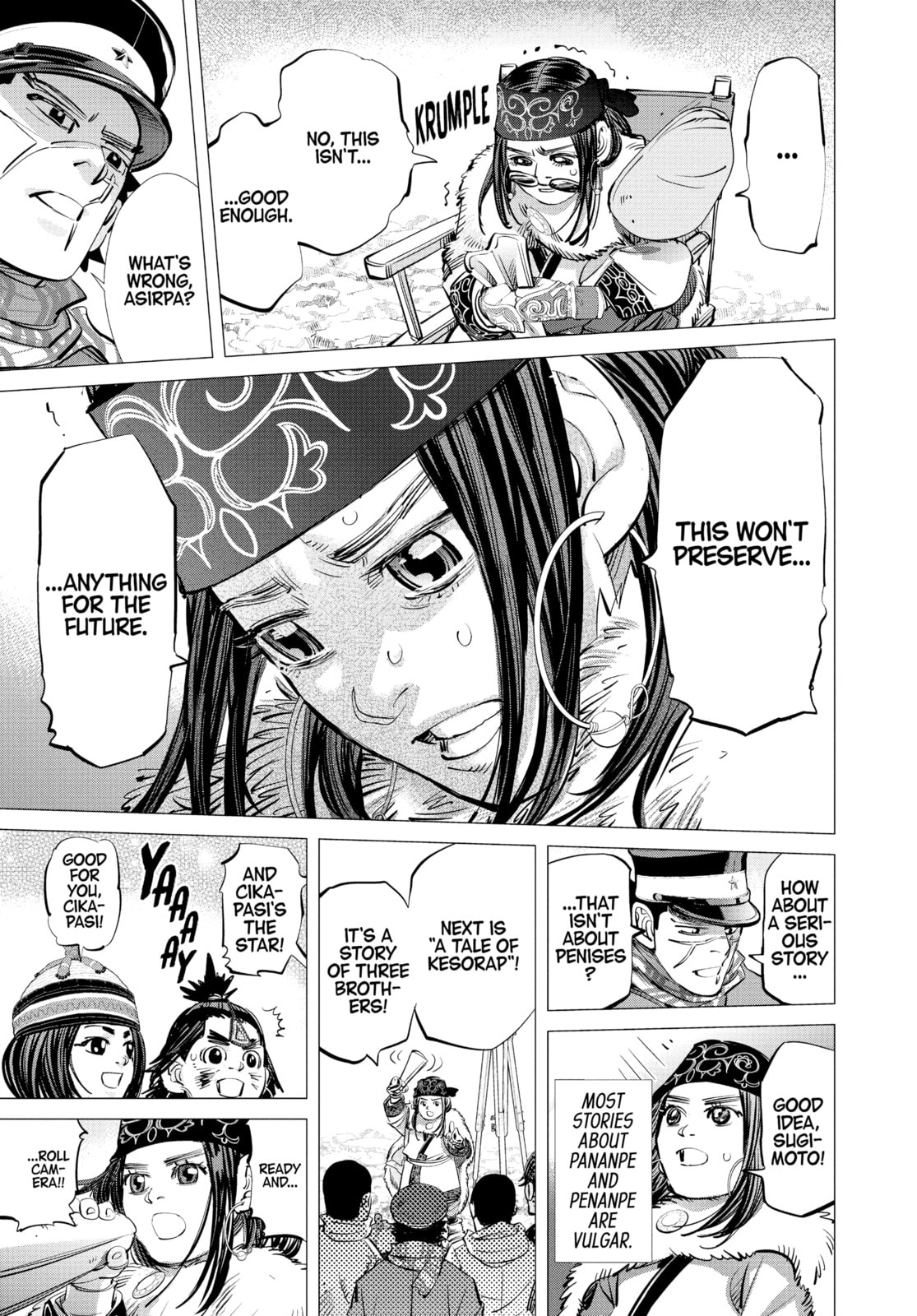 Golden Kamuy chapter 205, page 13