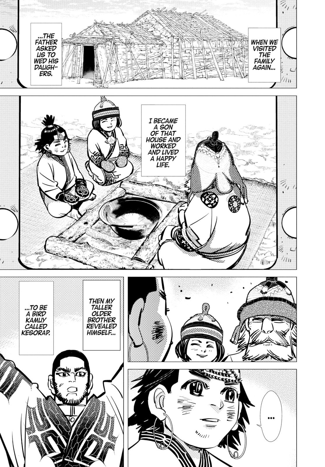 Golden Kamuy chapter 205, page 15