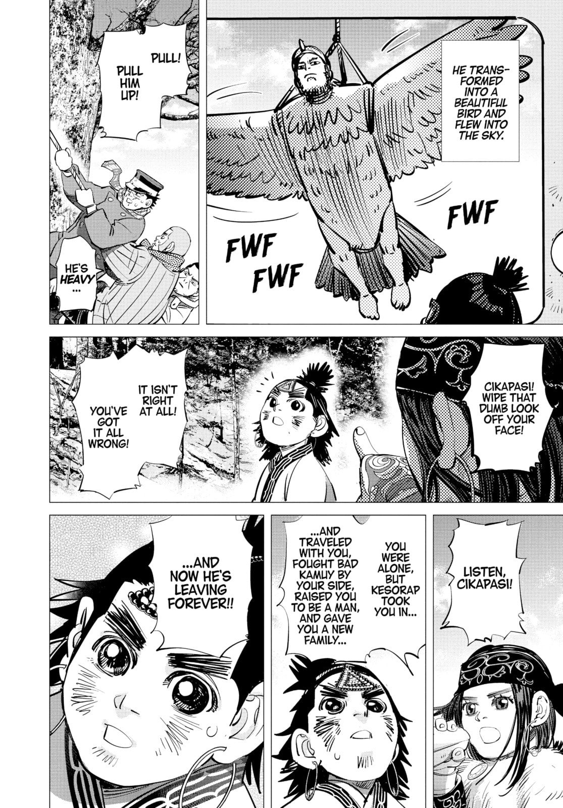 Golden Kamuy chapter 205, page 16