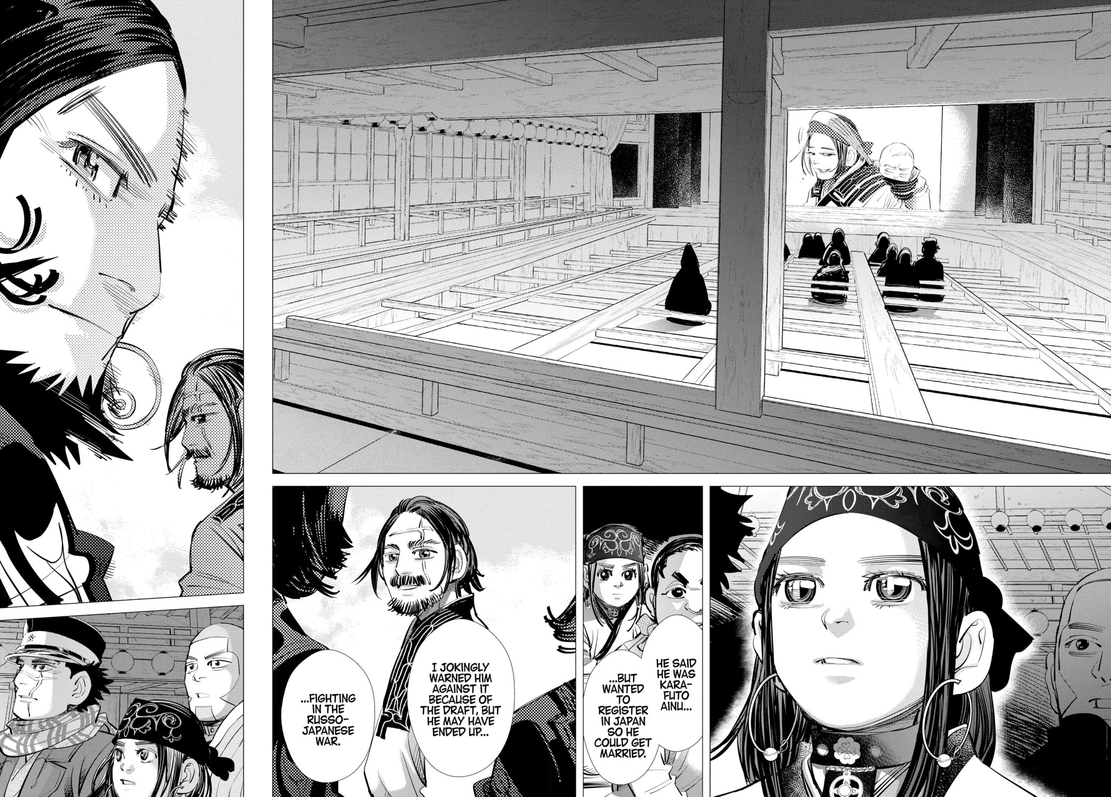 Golden Kamuy chapter 206, page 8