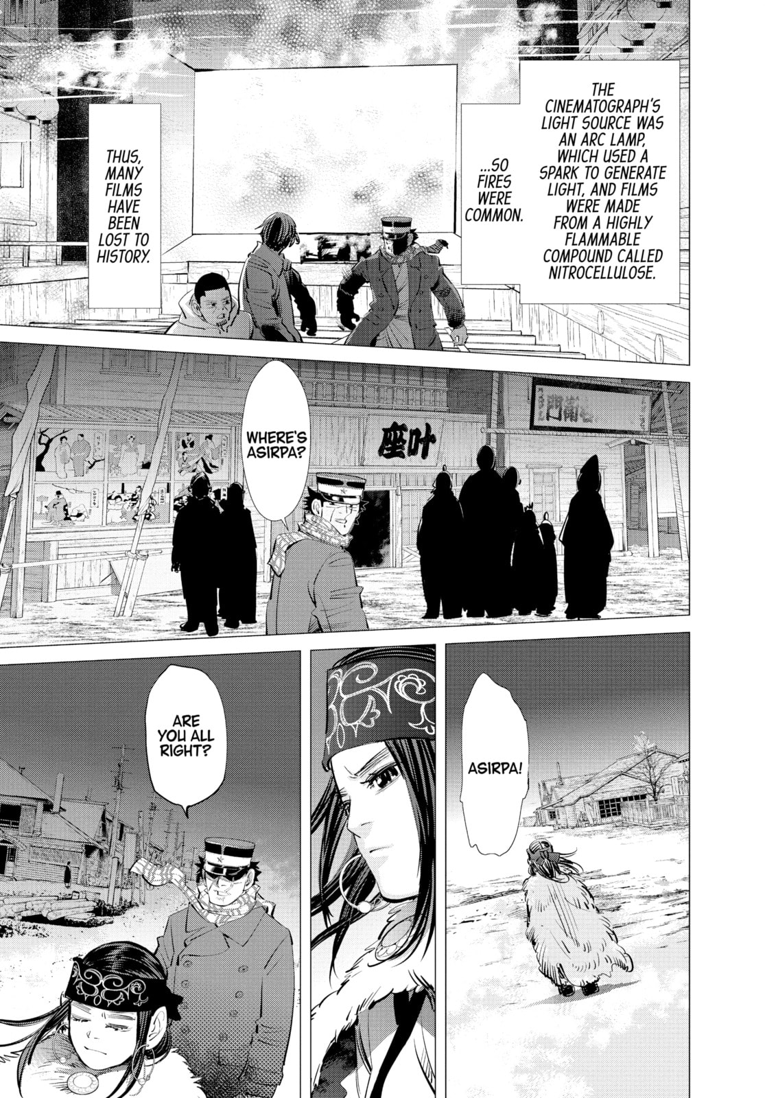 Golden Kamuy chapter 206, page 10