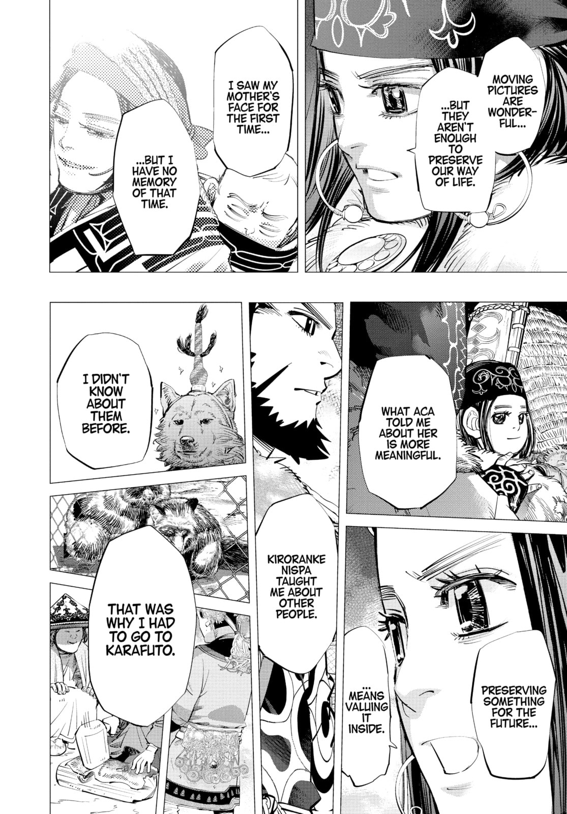 Golden Kamuy chapter 206, page 11