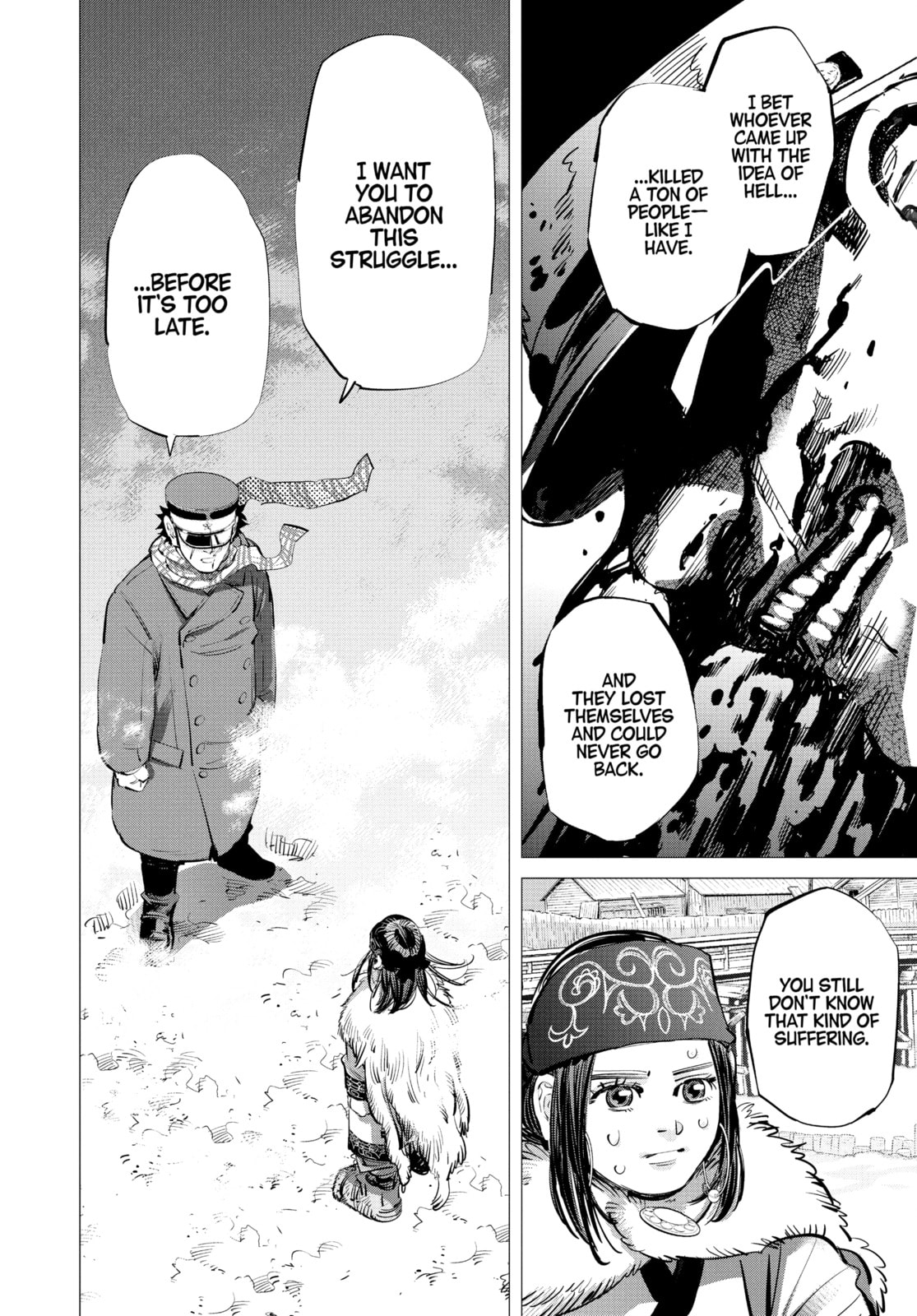 Golden Kamuy chapter 206, page 17
