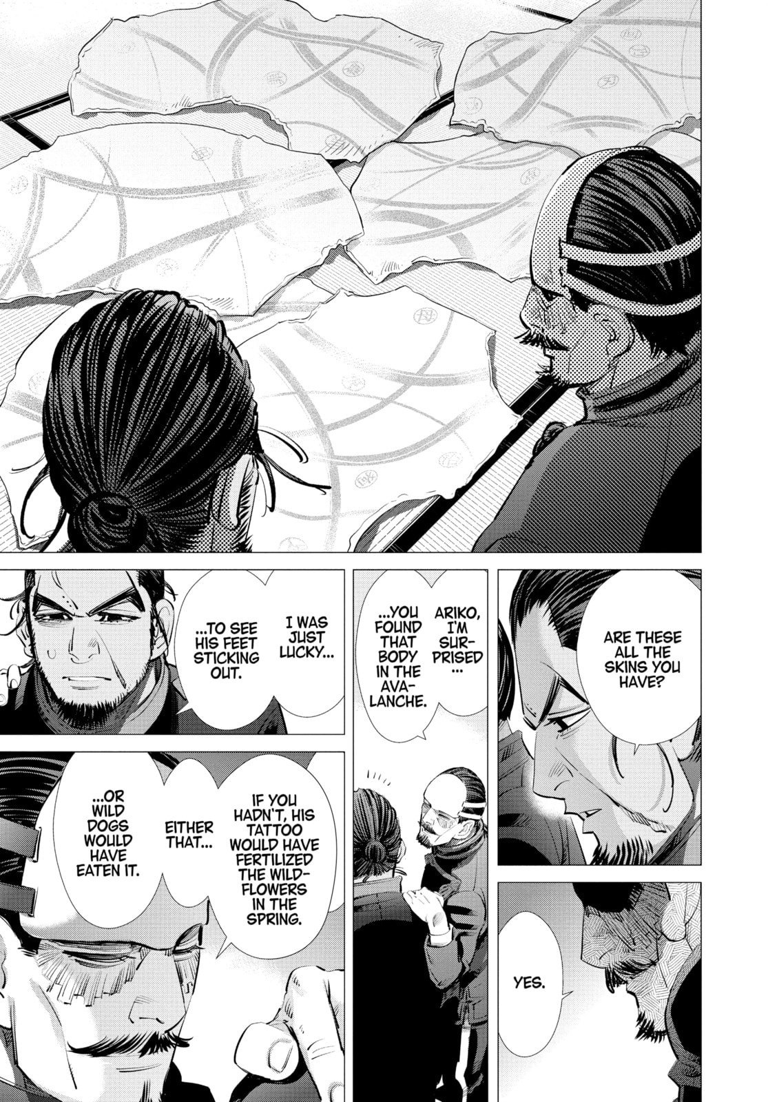 Golden Kamuy chapter 207, page 3