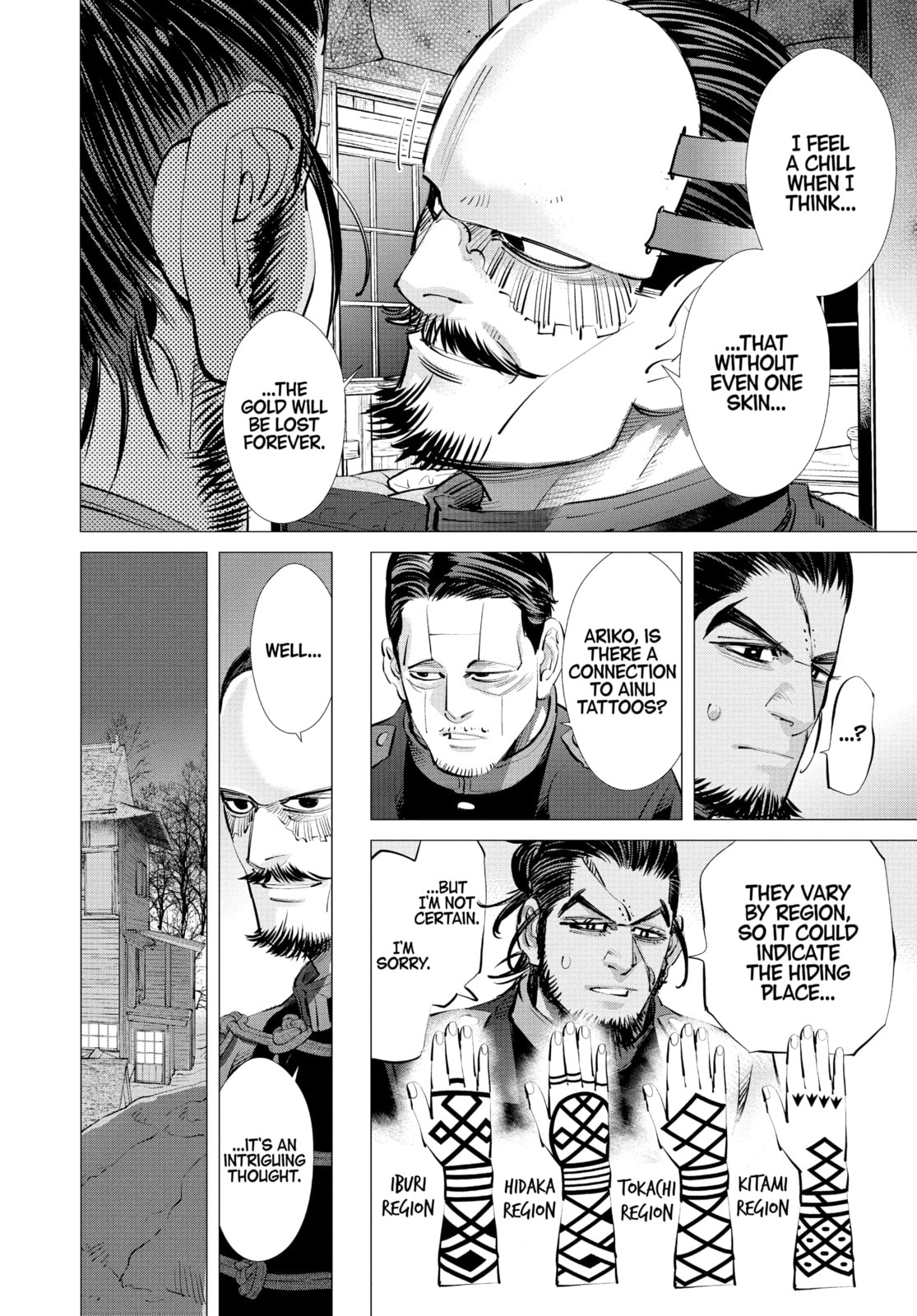 Golden Kamuy chapter 207, page 4