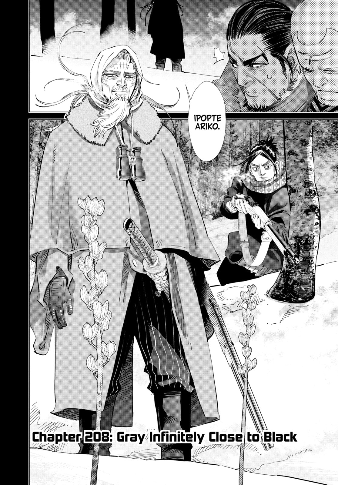Golden Kamuy chapter 208, page 2