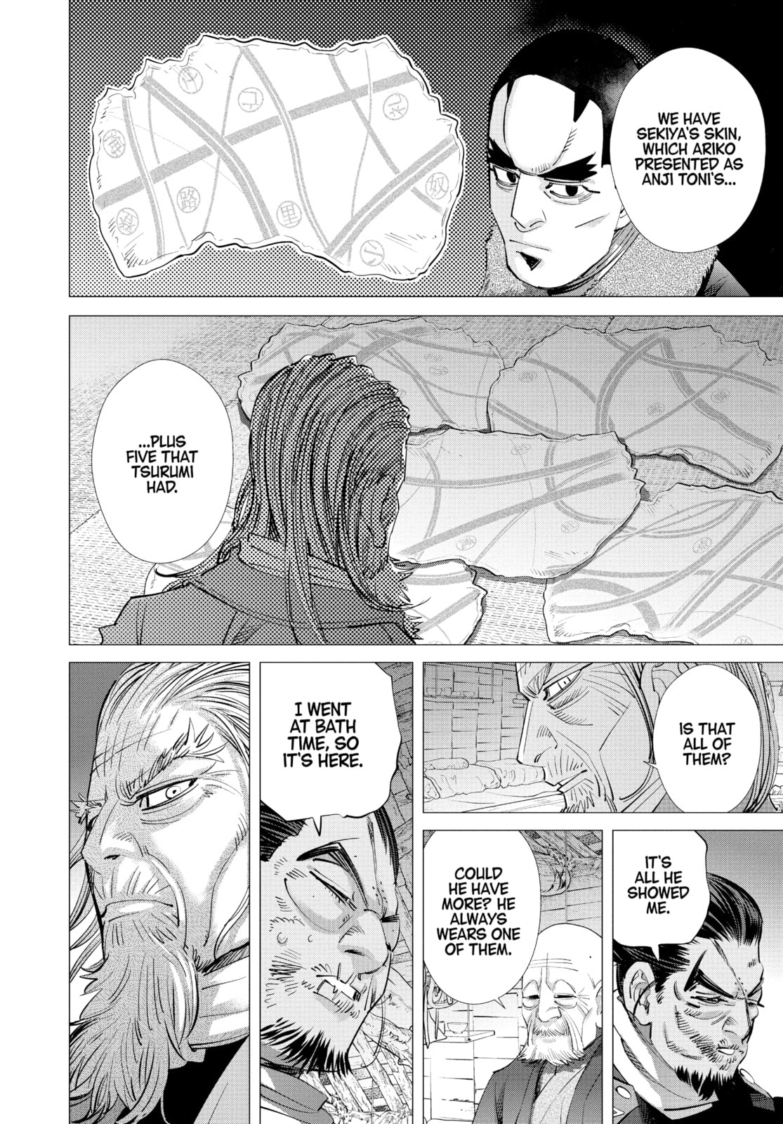 Golden Kamuy chapter 208, page 7