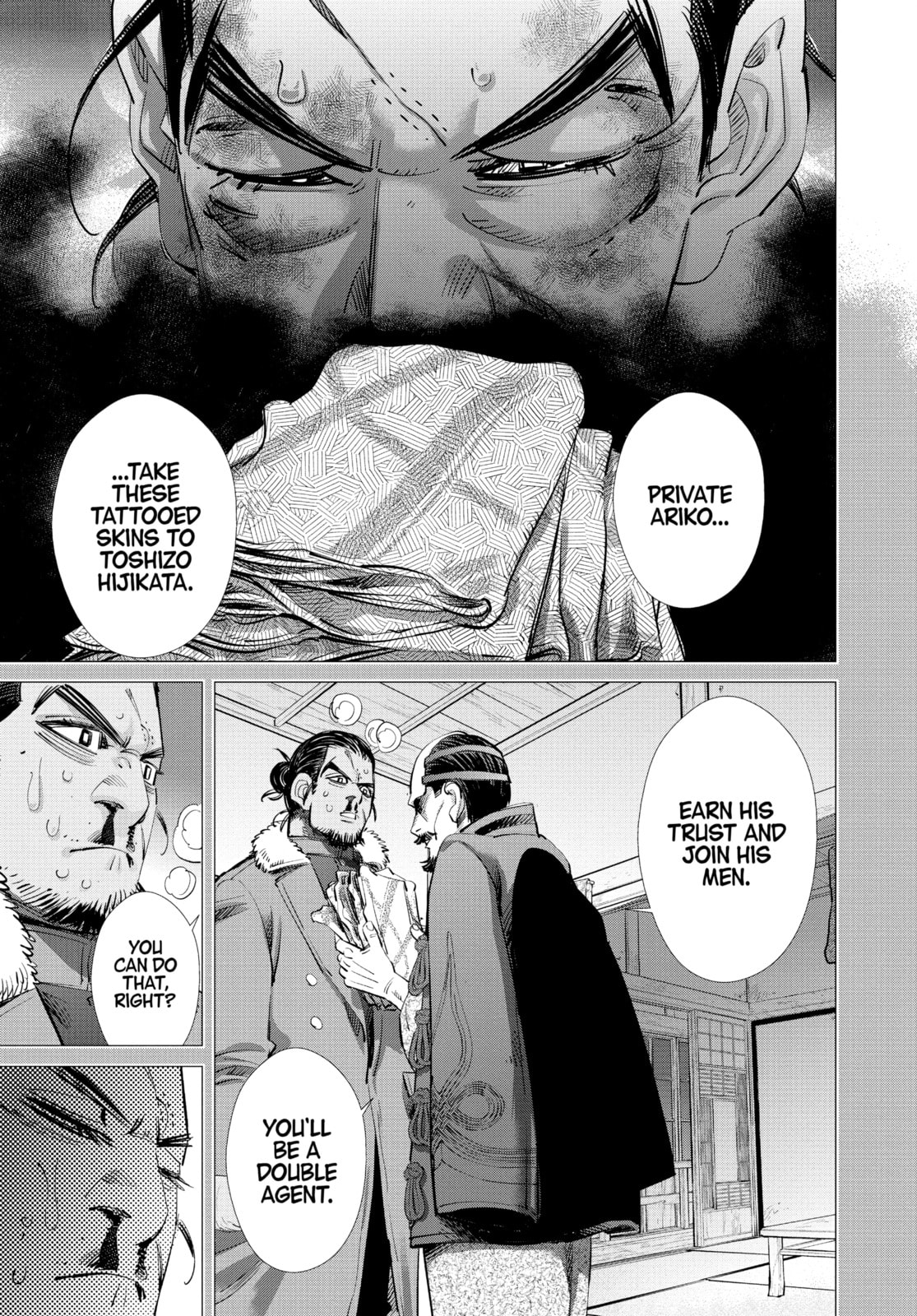 Golden Kamuy chapter 208, page 8