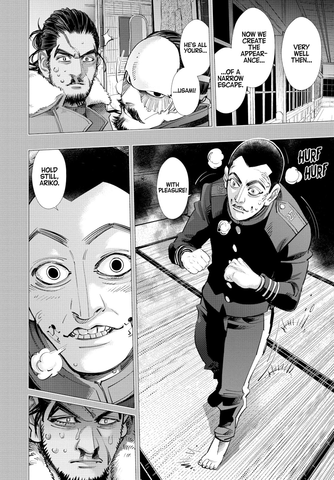 Golden Kamuy chapter 208, page 9