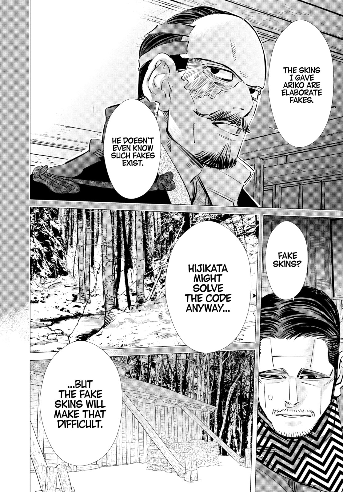 Golden Kamuy chapter 208, page 13