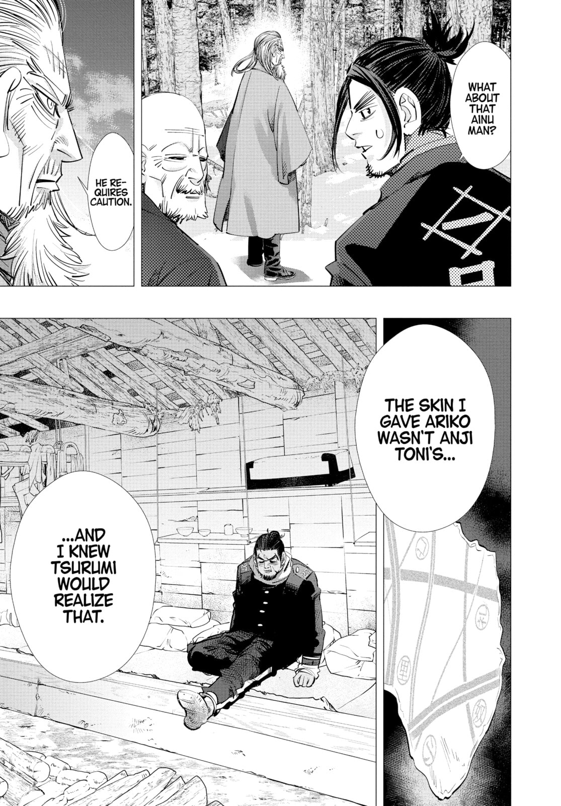 Golden Kamuy chapter 208, page 14