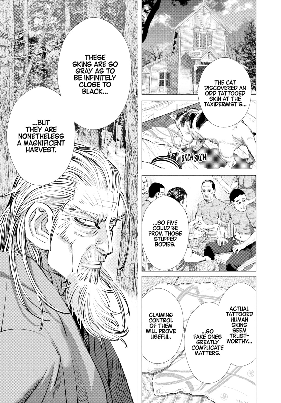 Golden Kamuy chapter 208, page 16
