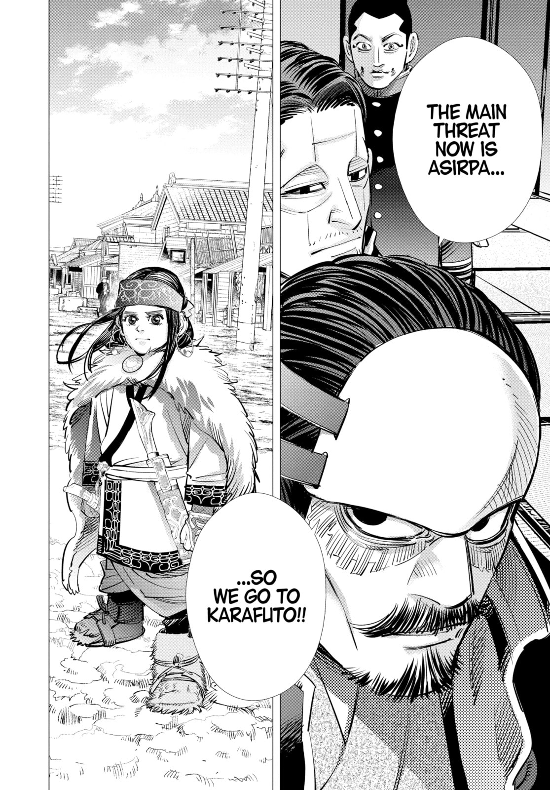 Golden Kamuy chapter 208, page 17
