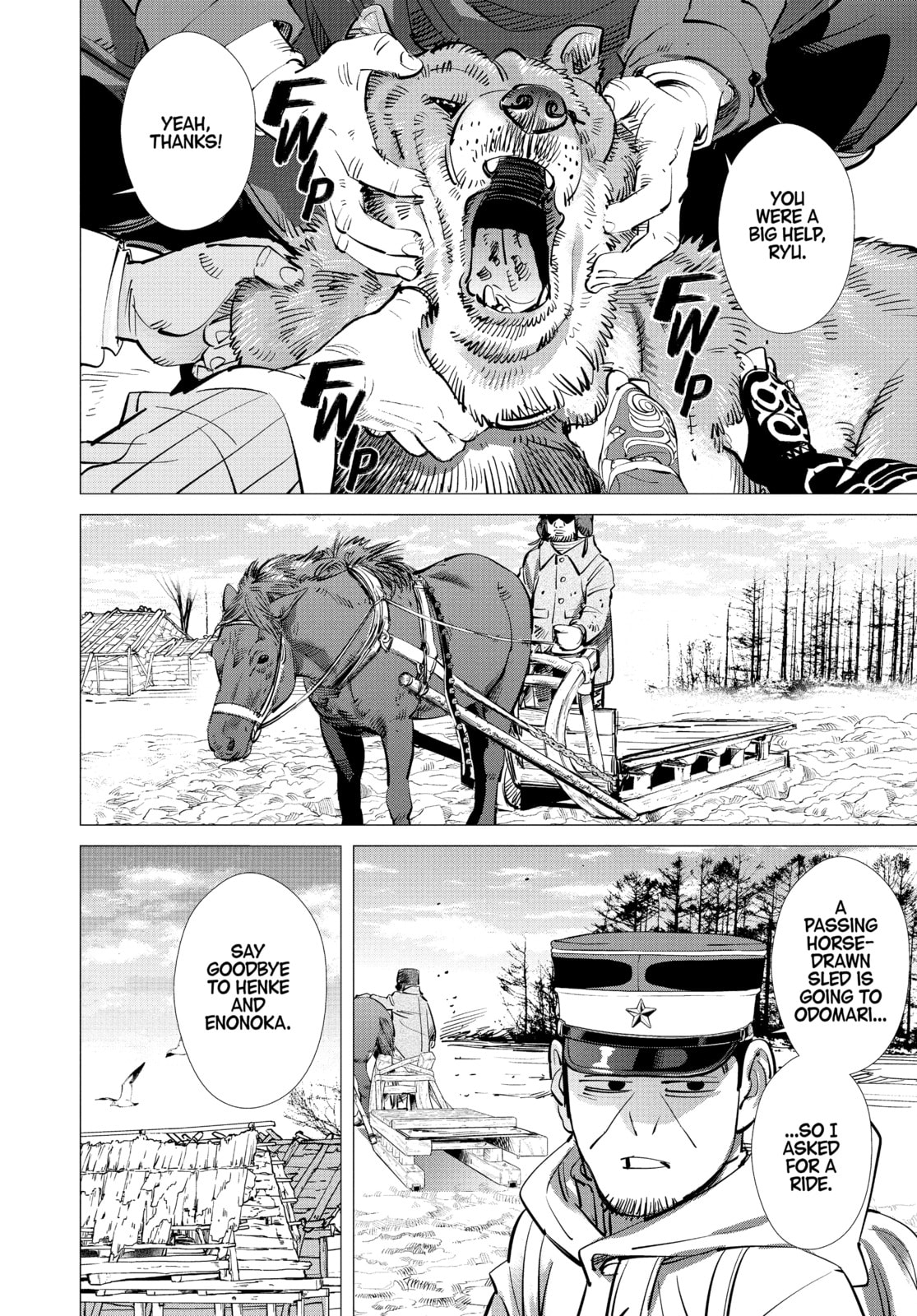 Golden Kamuy chapter 209, page 4