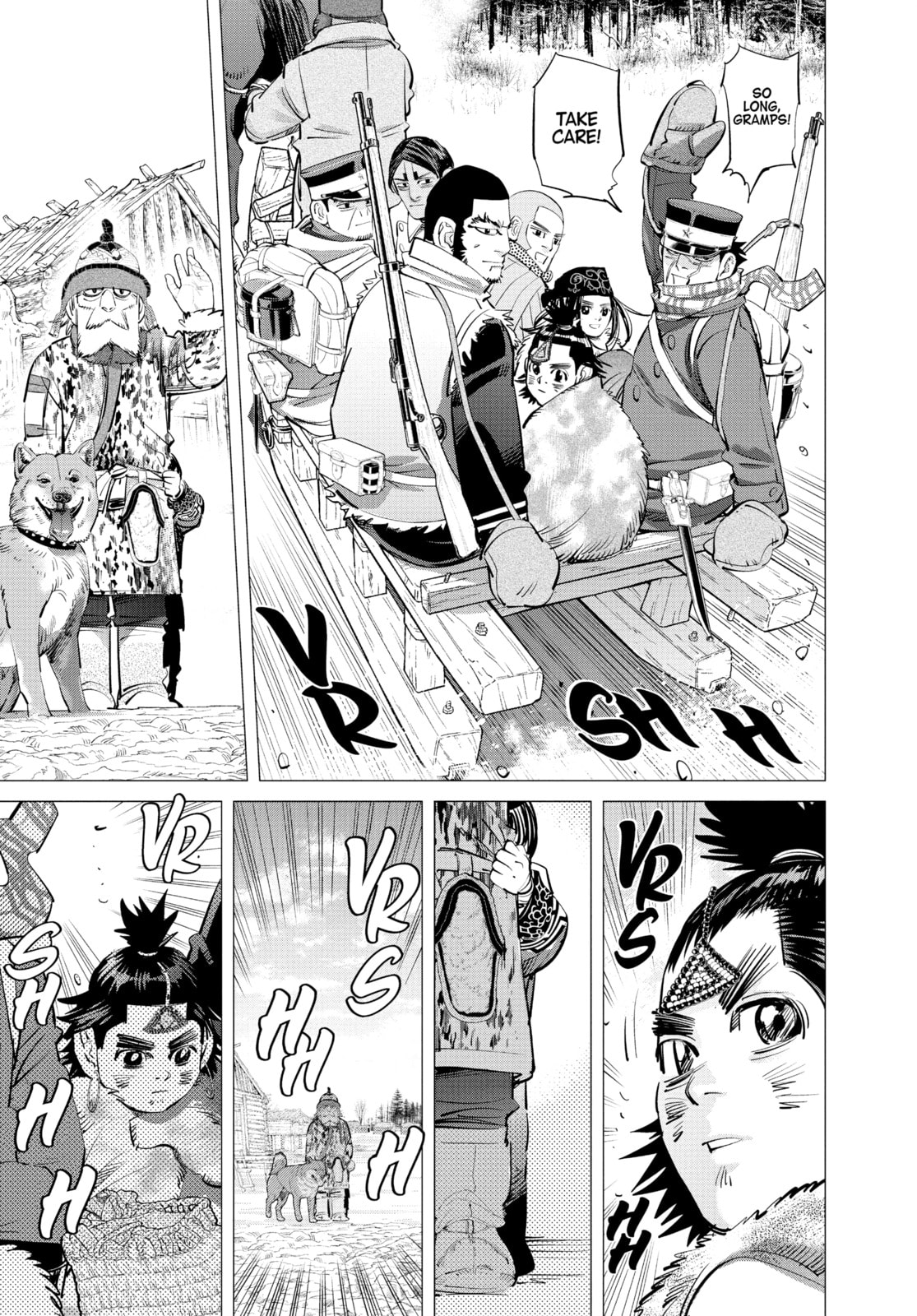 Golden Kamuy chapter 209, page 7