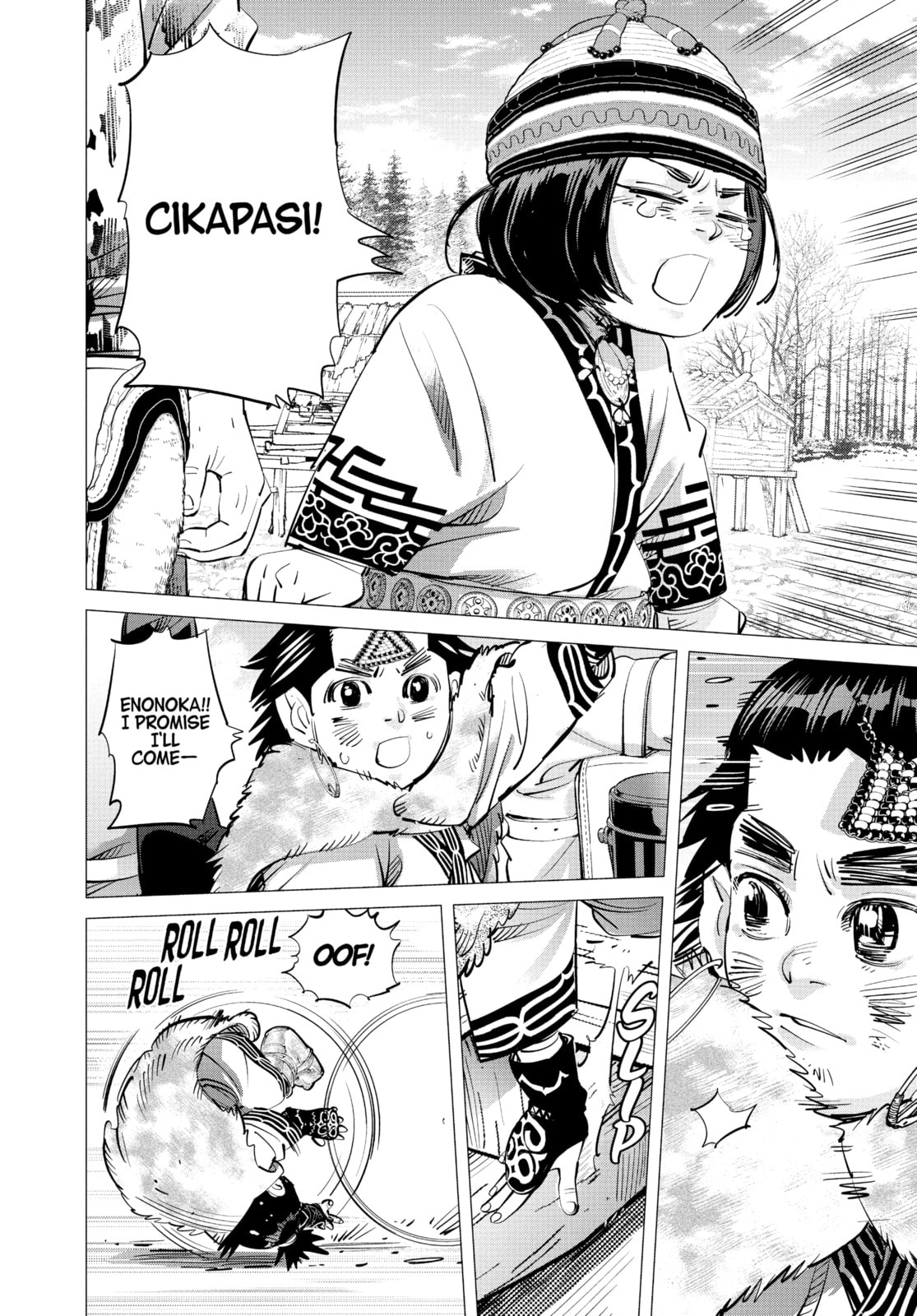 Golden Kamuy chapter 209, page 8