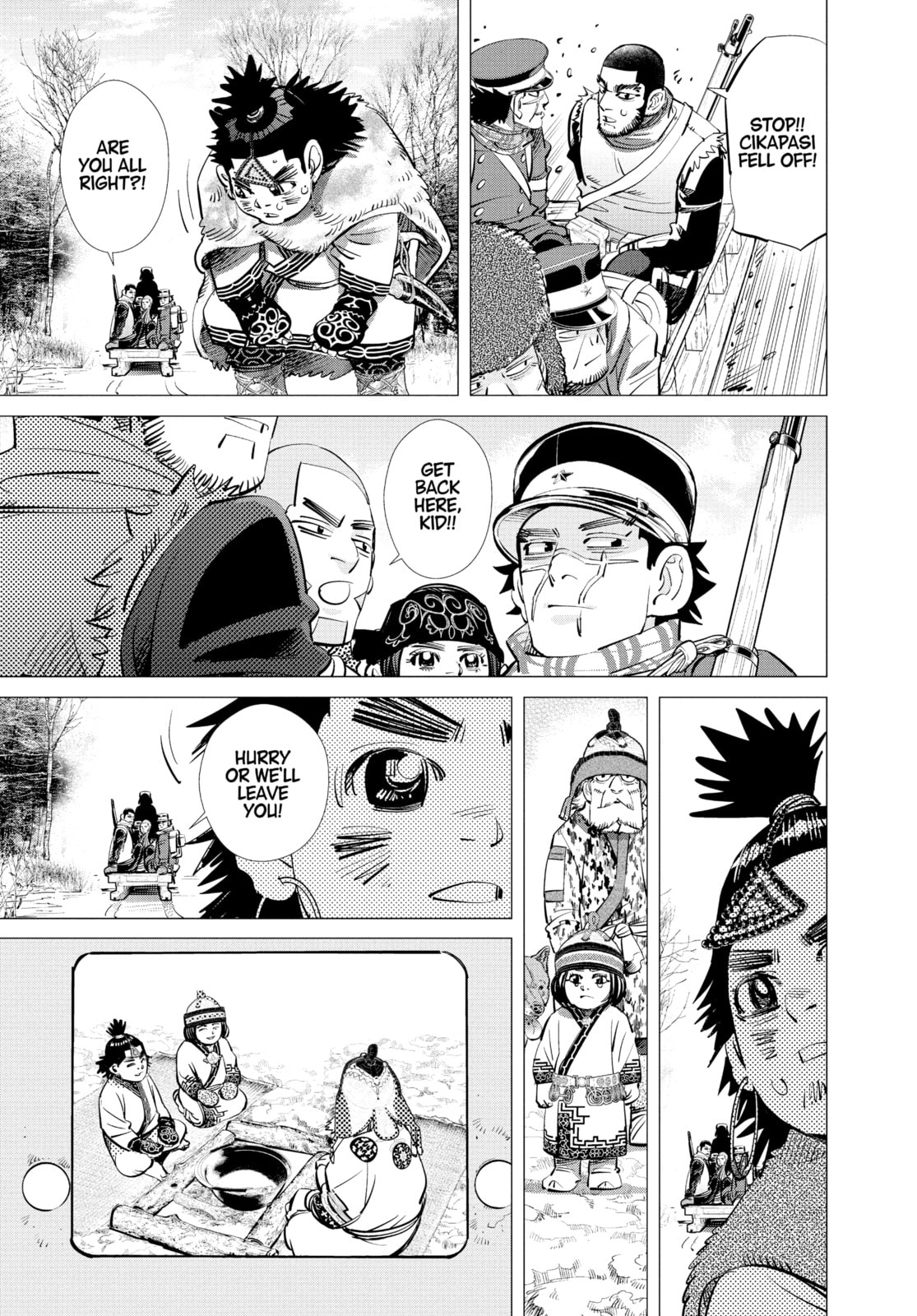Golden Kamuy chapter 209, page 9