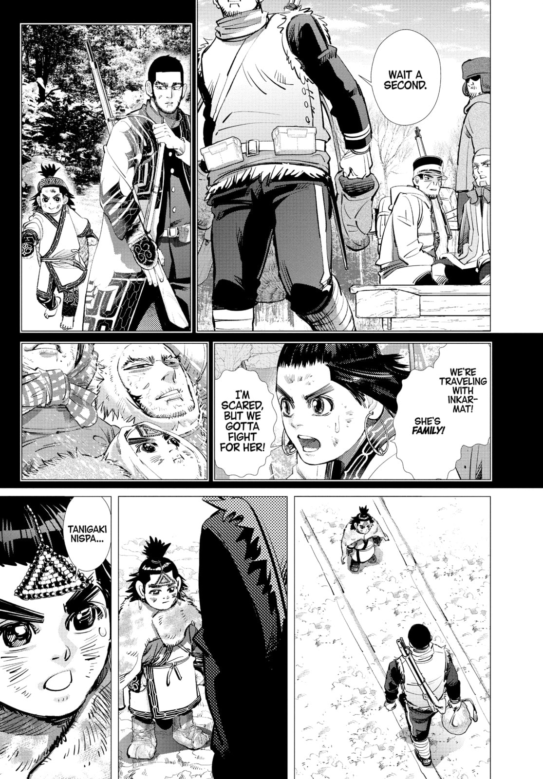 Golden Kamuy chapter 209, page 11