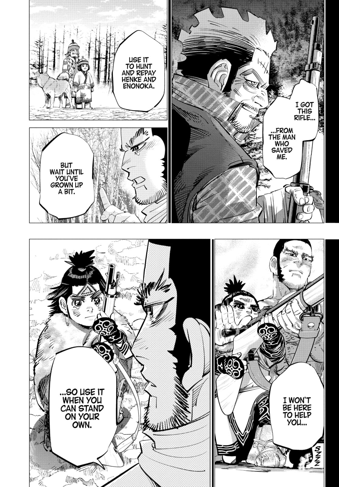Golden Kamuy chapter 209, page 14