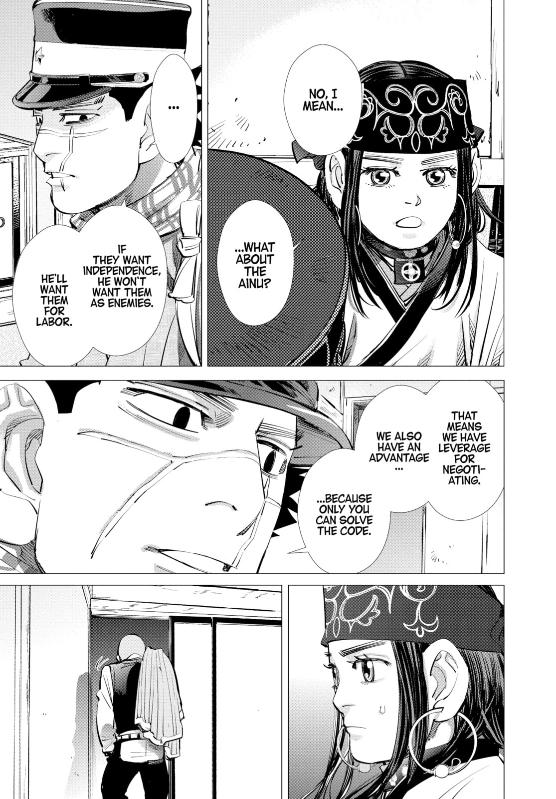 Golden Kamuy chapter 210, page 7