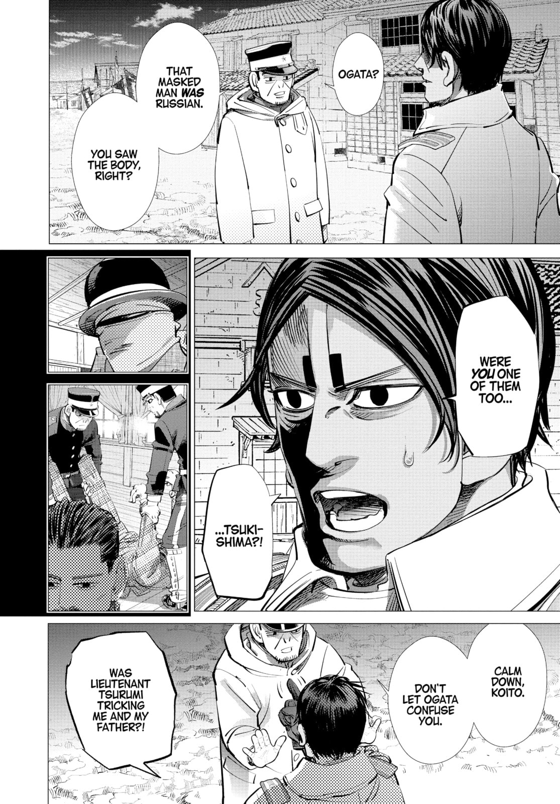 Golden Kamuy chapter 210, page 8