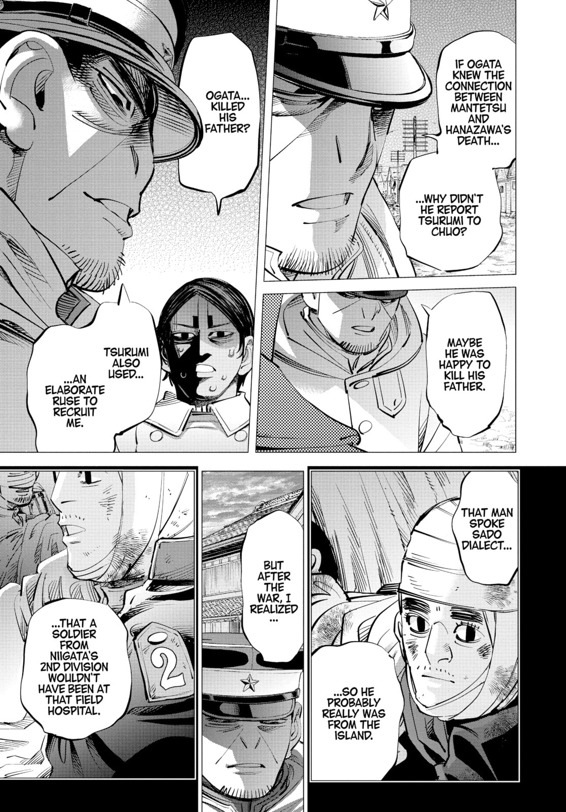 Golden Kamuy chapter 210, page 11